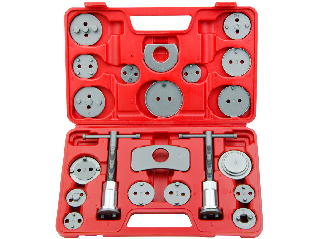 21pcs Universal Disc Brake Caliper Set Wind Back Tool Pad